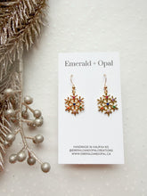 Load image into Gallery viewer, CZ Snowflake (multiple colors)