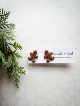 Load image into Gallery viewer, Gingerbread studs (multiple sizes)