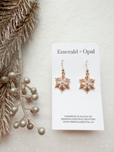 Load image into Gallery viewer, CZ Snowflake (multiple colors)
