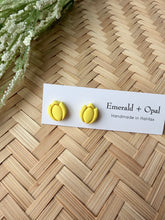 Load image into Gallery viewer, Tulip studs (various colors)
