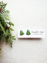 Load image into Gallery viewer, Tree stud (multiple colors)
