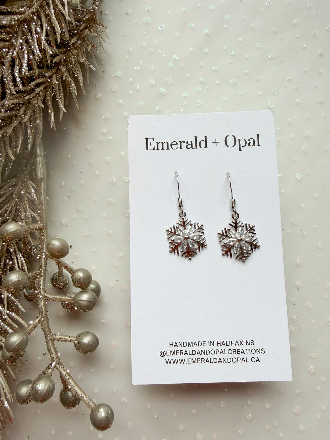 CZ Snowflake (multiple colors)