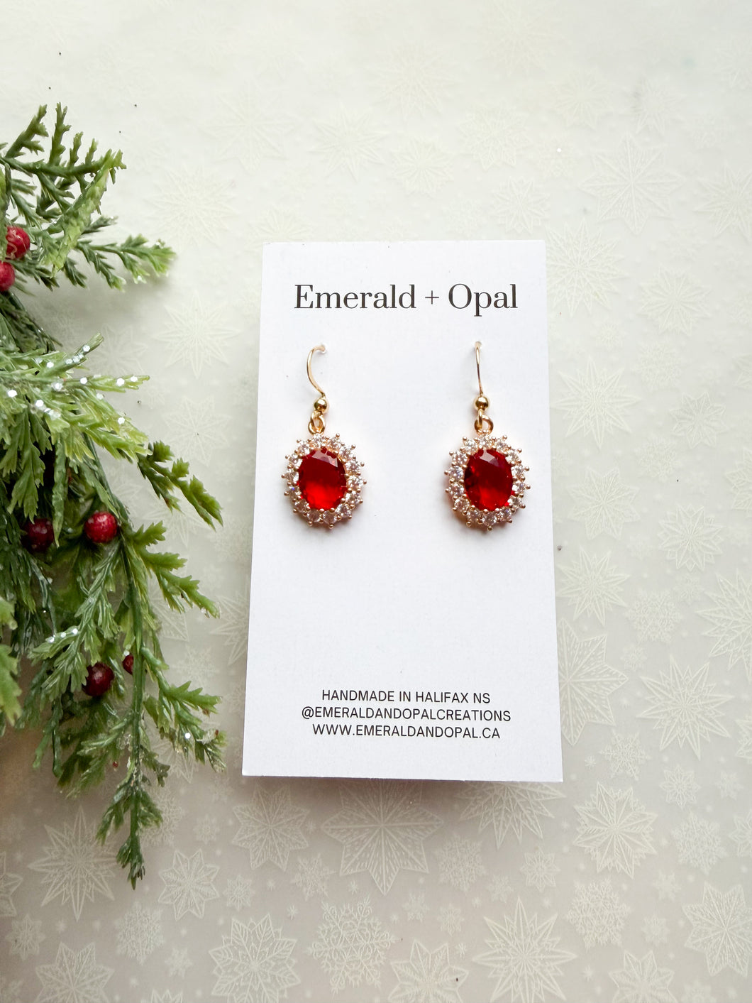 Glass and CZ (multiple colors)